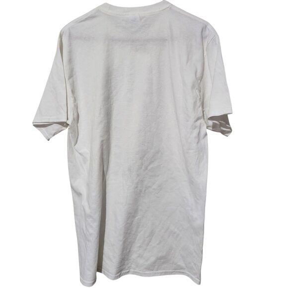 American Flag Tshirt Size Large Tall White Patriotic USA New - Picture 6 of 10